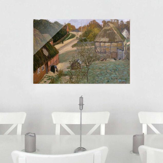 Expressionism painting Otto Modersohn - Alt-Worpswede