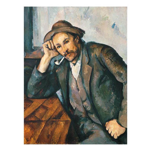 Art prints Paul Cézanne - The Pipe Smoker