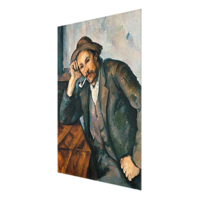 Modern art prints Paul Cézanne - The Pipe Smoker
