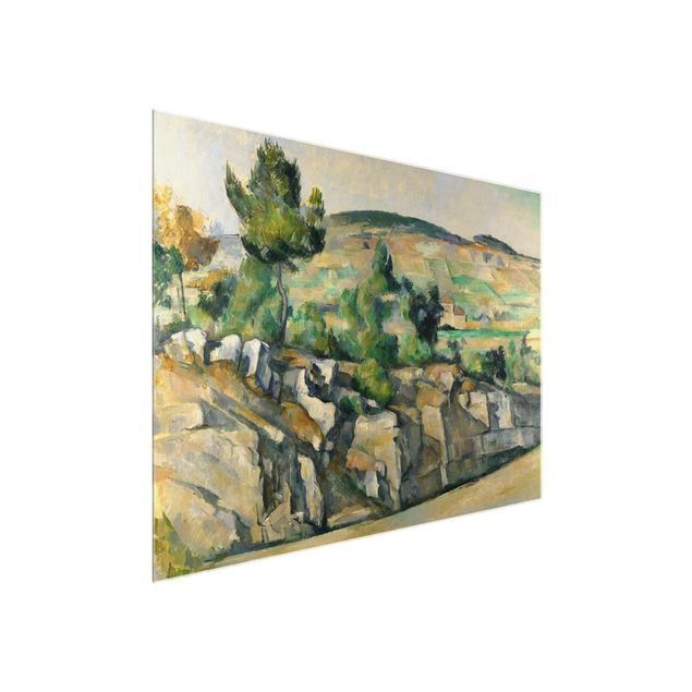 Art styles Paul Cézanne - Hillside In Provence