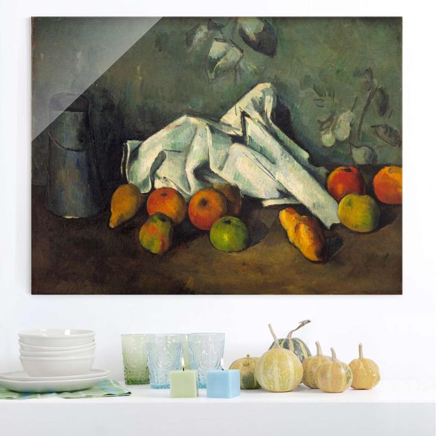 Kitchen Paul Cézanne - Still Life With Milk Can And Apples