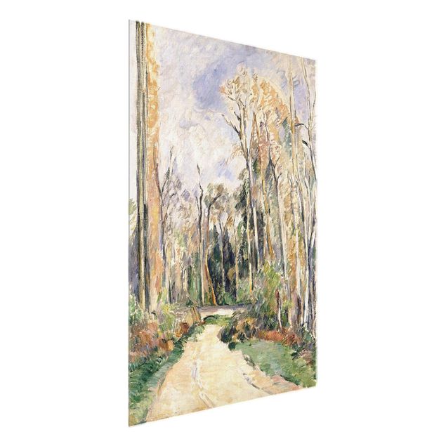 Art styles Paul Cézanne - Path at the Entrance to the Forest