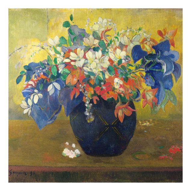 Art posters Paul Gauguin - Flowers in a Vase