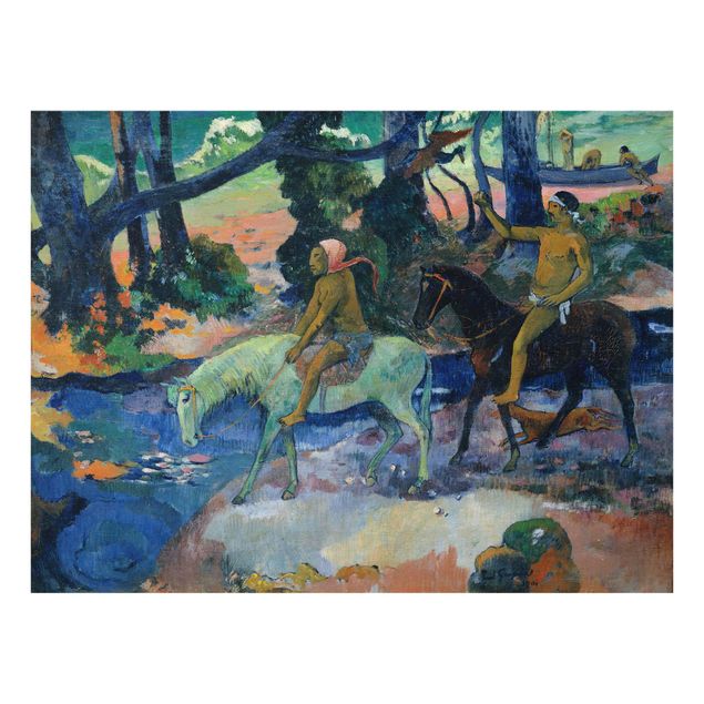 Art posters Paul Gauguin - Escape, The Ford