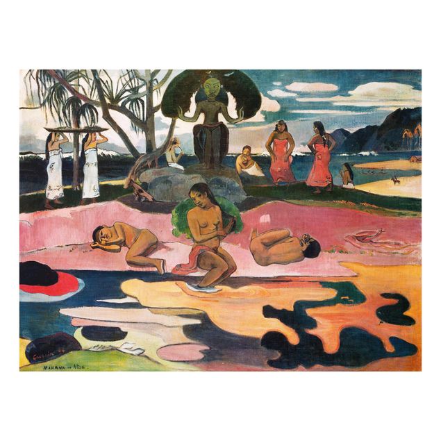 Beach prints Paul Gauguin - Day Of The Gods (Mahana No Atua)