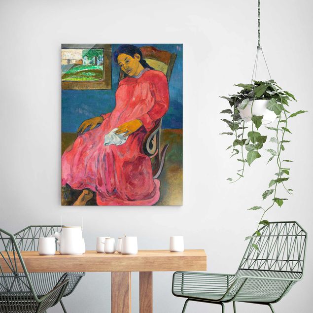 Art styles Paul Gauguin - Faaturuma (Melancholic)