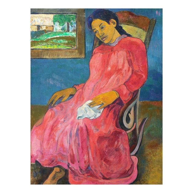Prints modern Paul Gauguin - Faaturuma (Melancholic)