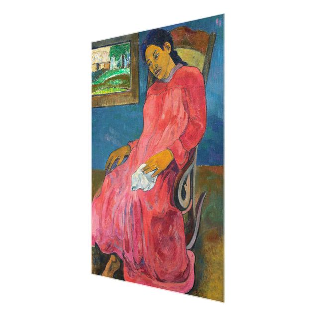 Prints portrait Paul Gauguin - Faaturuma (Melancholic)