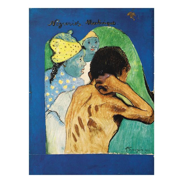 Canvas art Paul Gauguin - Nègreries Martinique