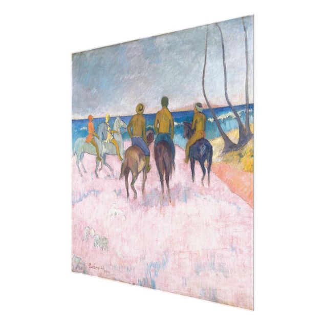 Prints portrait Paul Gauguin - Riders On The Beach