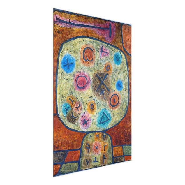 Prints abstract Paul Klee - Flowers in Stone