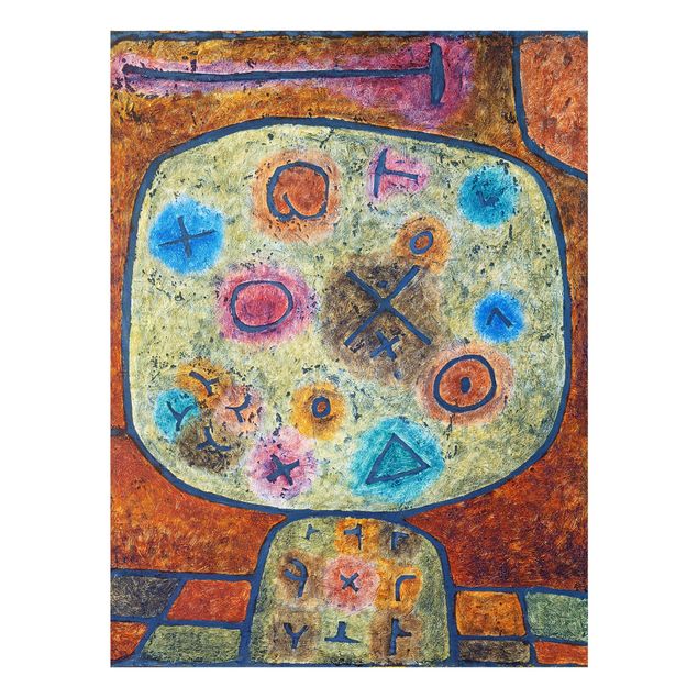 Modern art prints Paul Klee - Flowers in Stone
