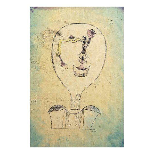 Modern art prints Paul Klee - The Bud of the Smile