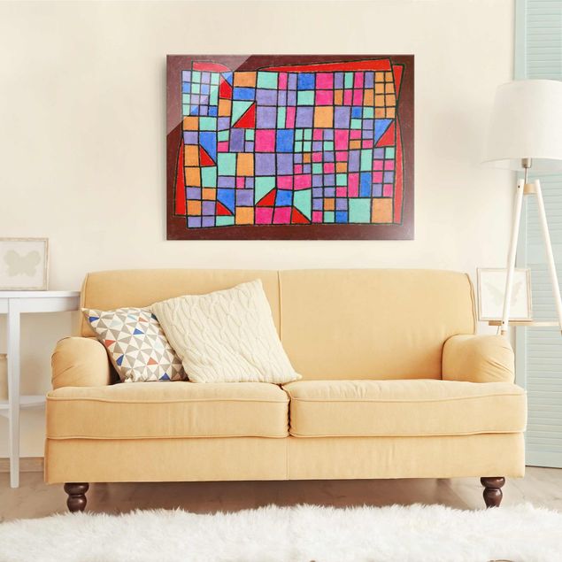 Canvas art Paul Klee - Glass Facade