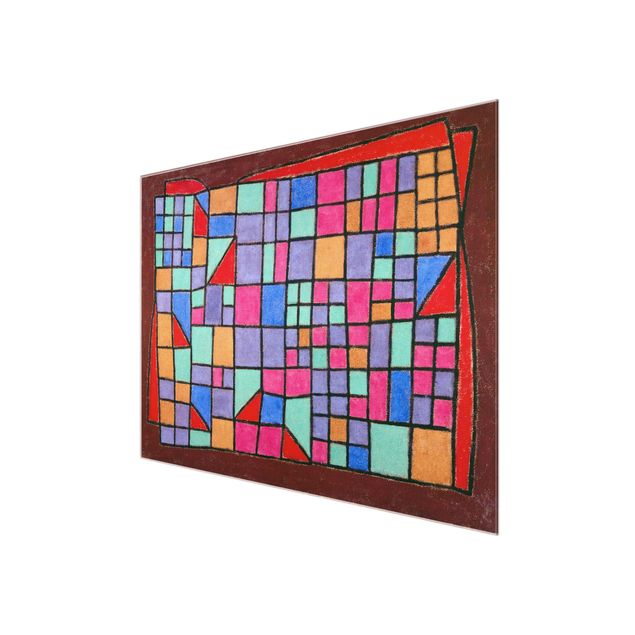 Paul Klee paintings Paul Klee - Glass Facade