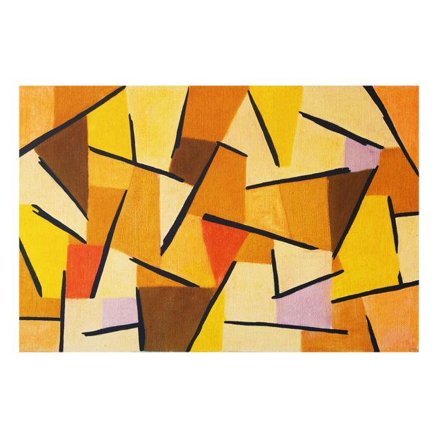 Modern art prints Paul Klee - Harmonized Fight