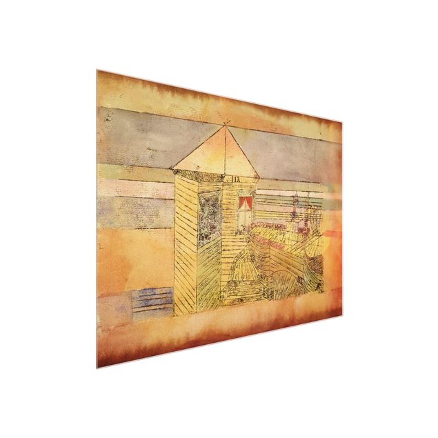 Abstract art prints Paul Klee - Wonderful Landing, Or '112!'