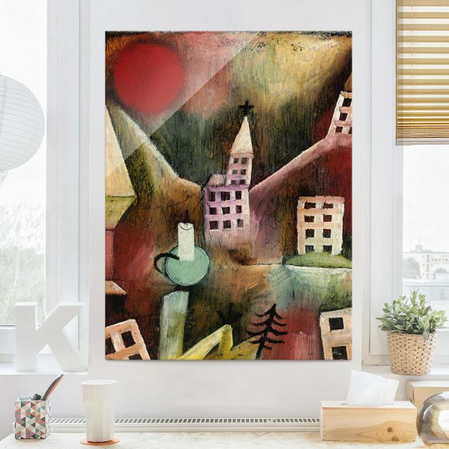 Art style Paul Klee - Destroyed Village