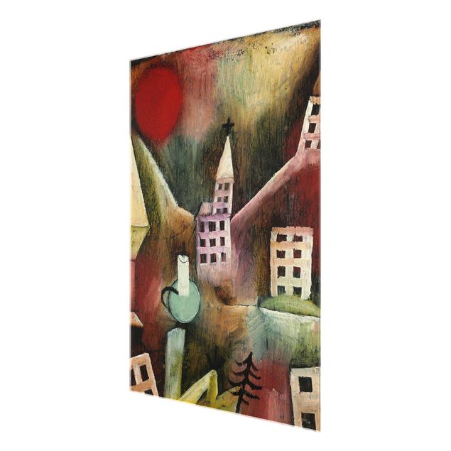 Paul Klee paintings Paul Klee - Destroyed Village