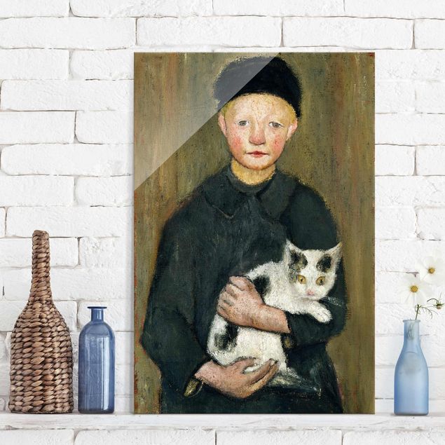 Kitchen Paula Modersohn-Becker - Boy with Cat