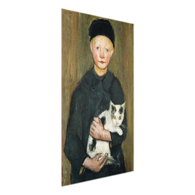 Cat prints Paula Modersohn-Becker - Boy with Cat