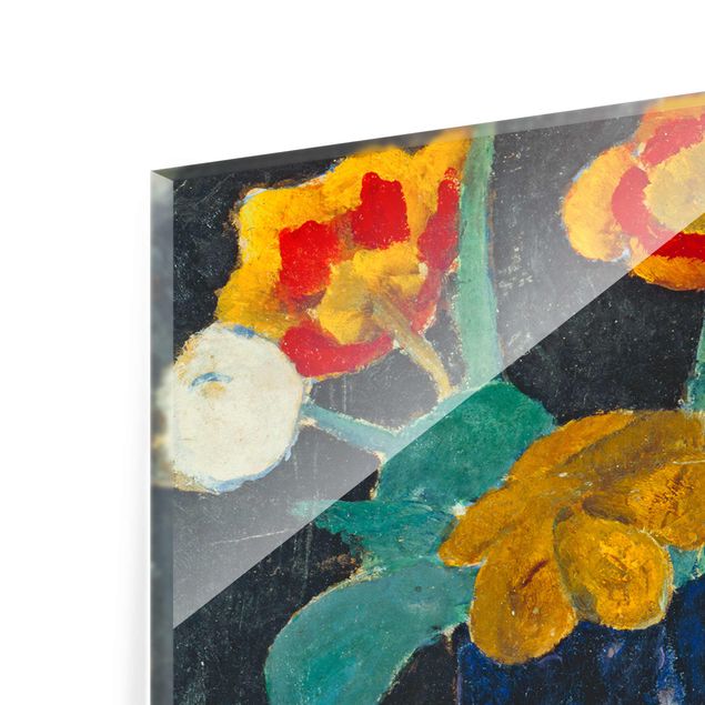 Prints multicoloured Paula Modersohn-Becker - Still Life with Tulips