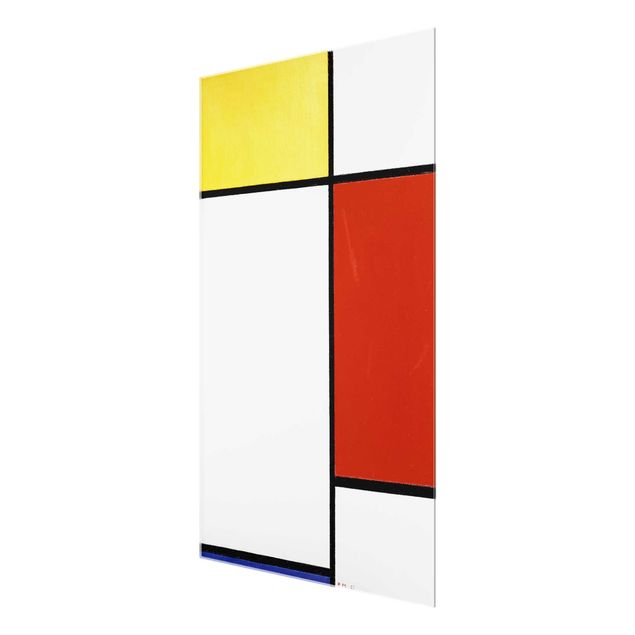 Prints modern Piet Mondrian - Composition I
