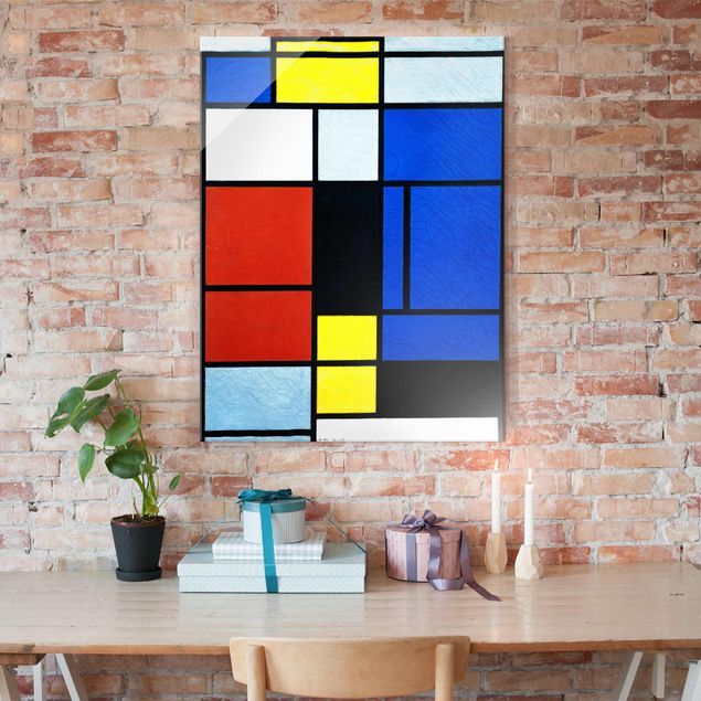 Paintings of impressionism Piet Mondrian - Tableau No. 1