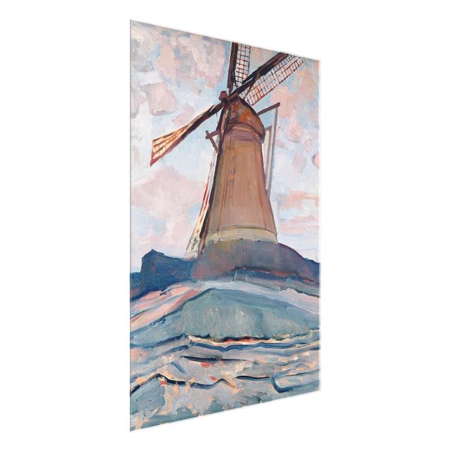 Art posters Piet Mondrian - Windmill