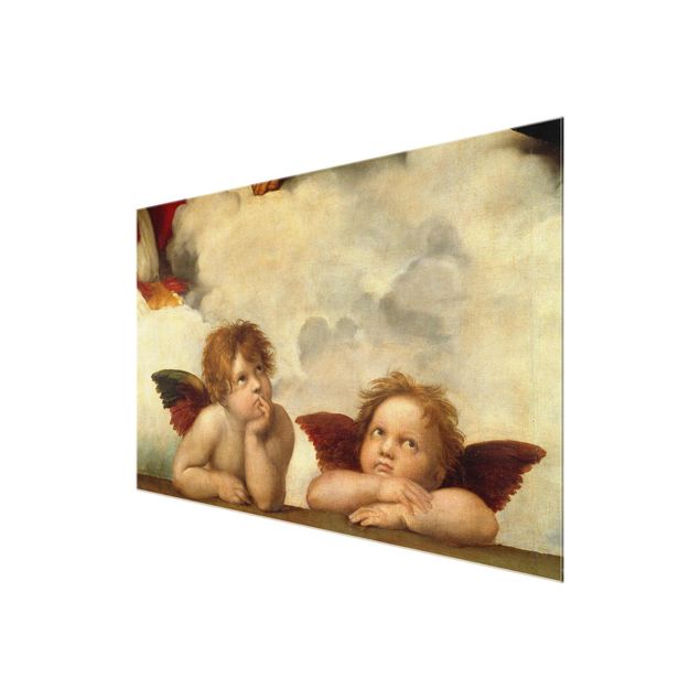 Contemporary art prints Raffael - Two Angels. Detail from The Sistine Madonna