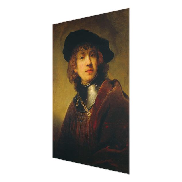 Portrait canvas prints Rembrandt van Rijn - Self-Portrait