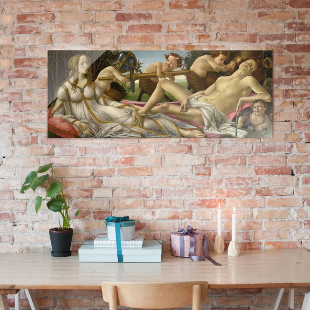 Art style Sandro Botticelli - Venus And Mars