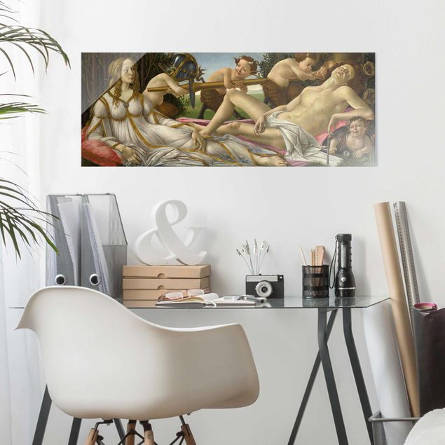 Canvas art Sandro Botticelli - Venus And Mars