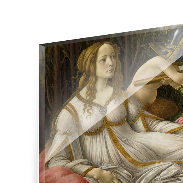 Magnettafel Glas Sandro Botticelli - Venus And Mars