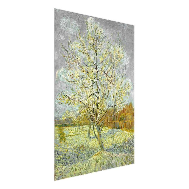 Art style post impressionism Vincent van Gogh - Flowering Peach Tree