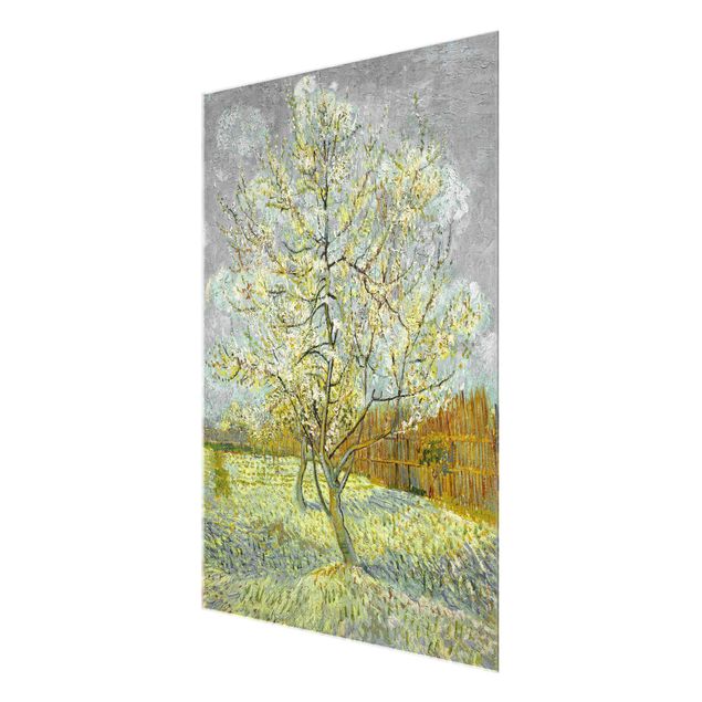 Landscape canvas prints Vincent van Gogh - Flowering Peach Tree