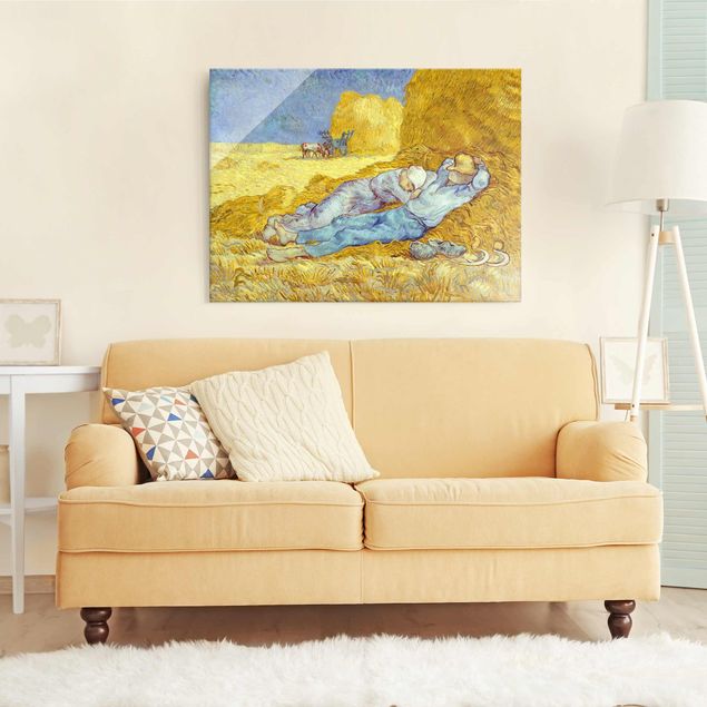 Impressionist art Vincent Van Gogh - The Napping