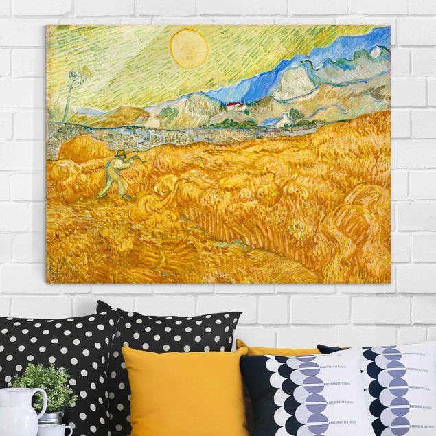 Kitchen Vincent Van Gogh - The Harvest, The Grain Field