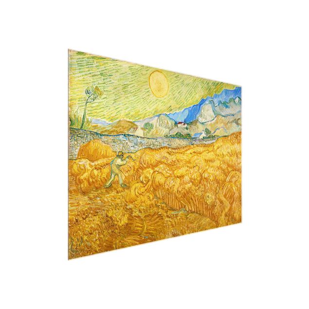 Post impressionism Vincent Van Gogh - The Harvest, The Grain Field