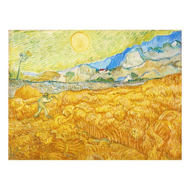 Art styles Vincent Van Gogh - The Harvest, The Grain Field