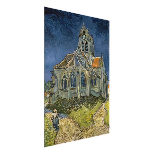 Post impressionism Vincent van Gogh - The Church at Auvers