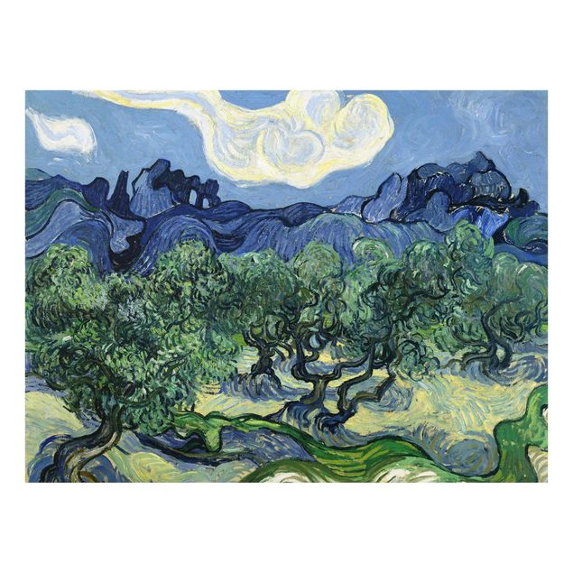 Art styles Vincent Van Gogh - Olive Trees