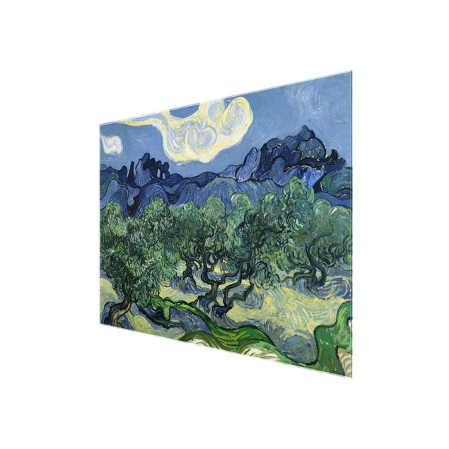 Prints landscape Vincent Van Gogh - Olive Trees