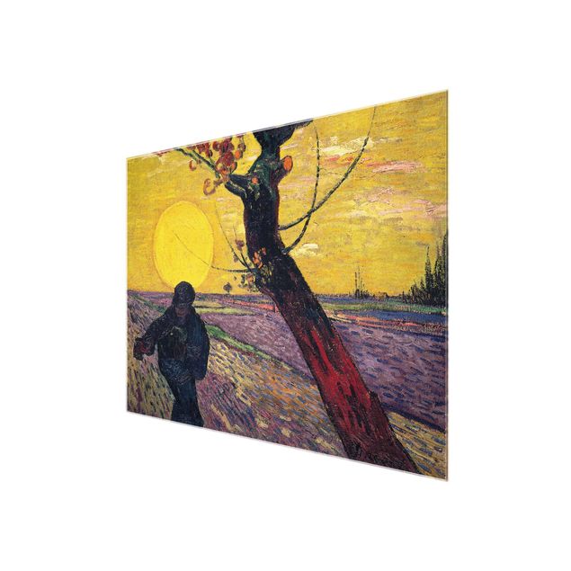 Art posters Vincent Van Gogh - Sower With Setting Sun