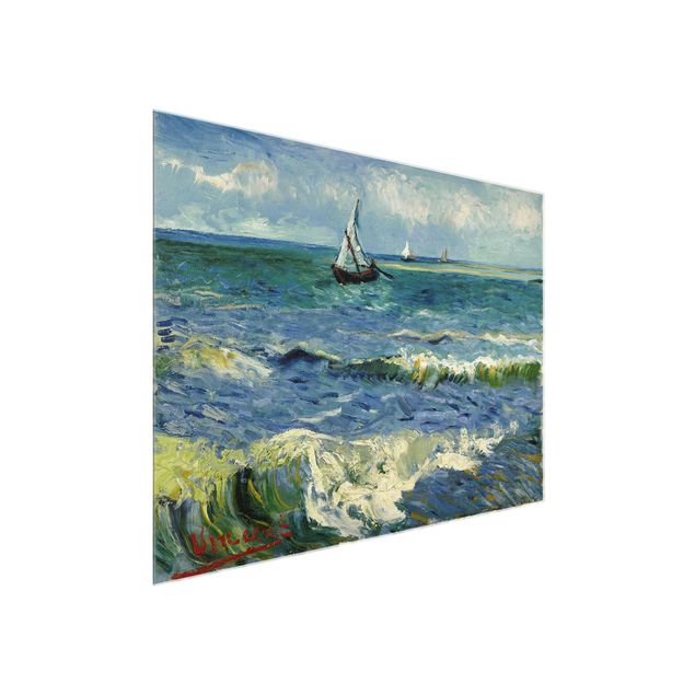 Post impressionism Vincent Van Gogh - Seascape Near Les Saintes-Maries-De-La-Mer