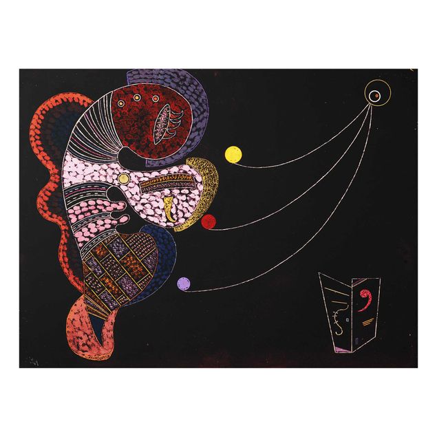 Art prints Wassily Kandinsky - The Fat And The Thin