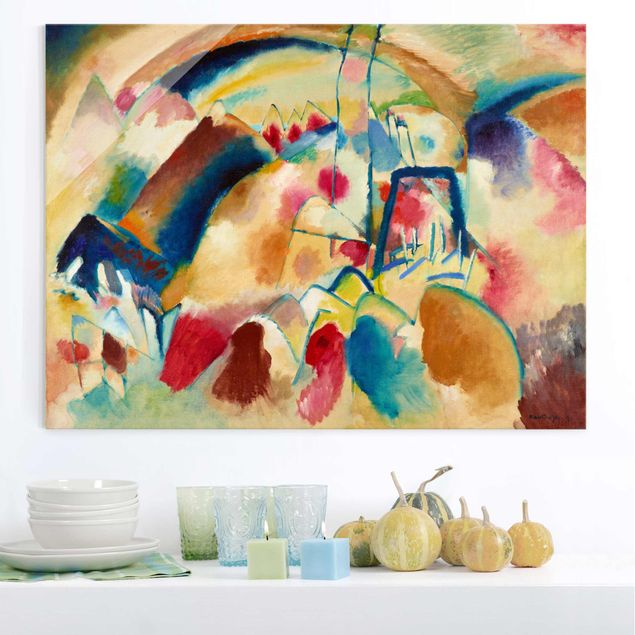 Kitchen Wassily Kandinsky - Landscape With Church (Landscape With Red Spotsi)