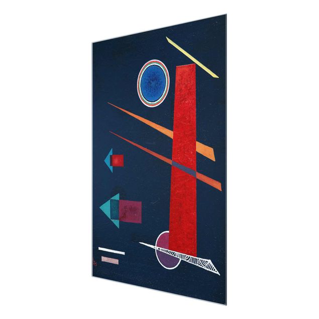 Contemporary art prints Wassily Kandinsky - Powerful Red