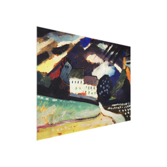 Art prints Wassily Kandinsky - Murnau, Castle And Church Ii