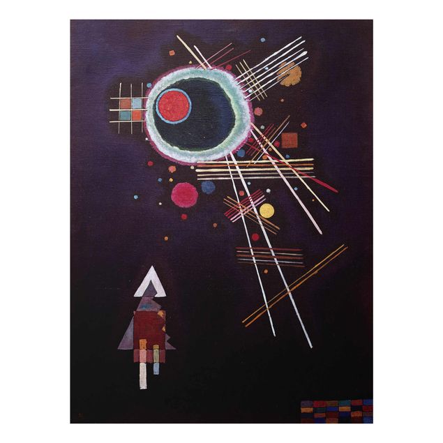 Prints abstract Wassily Kandinsky - Ray Lines